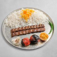 چلو کباب کوبیده (دوسیخ)