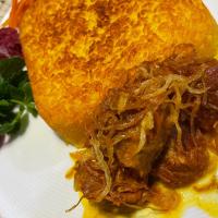 ته چین با گوشت