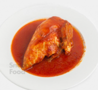 خوراک مرغ سس پز