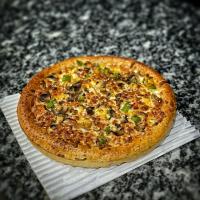 پیتزا ماشروم بیف آمریکایی یک نفره (24 سانتی متری)