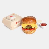 چیکن برگر با پنیر