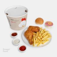 ران مرغ سوخاری دو تکه