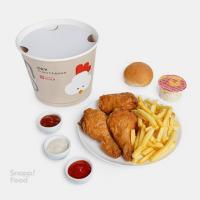 ران مرغ سوخاری سه تکه