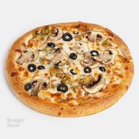 پیتزا مرغ و قارچ