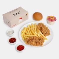 فیله مرغ سوخاری دو تکه