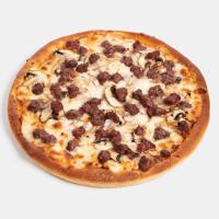 پیتزا گوشت و پیاز امریکایی