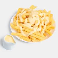 سیب زمینی سرخ شده با پنیر دیپ گودا