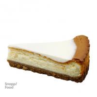 چیز کیک نیویورکی یک اسلایس