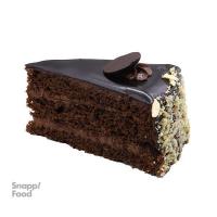 کیک دبل چاکلت یک اسلایس