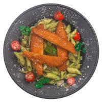 پاستا پستو مرغ