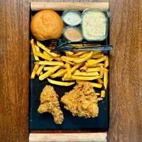 مرغ کنتاکی دو تکه