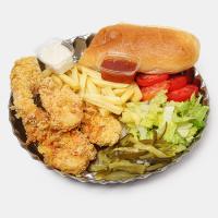 فیله مرغ سوخاری چهار تکه ای