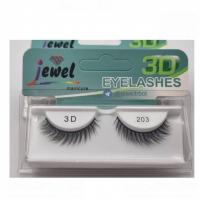 مژه ۳d روباهی جیول کد ۲۰۳