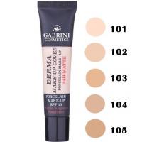 کرم پودر گابرینی مدل DERMA شماره 101