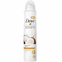 اسپری بدن ضد تعریق زنانه Dove مدل Secrets با رایحه نارگیل