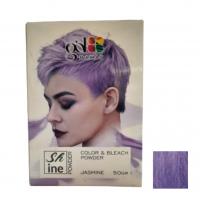 پودر دکلره رنگی گلباران رنگ یاسی