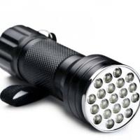 یووی UV چراغ قوه ای 21 led