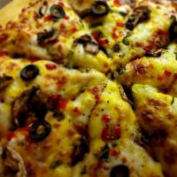 پیتزا چیکن فیلت آمریکایی