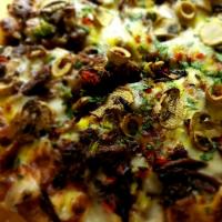 پیتزا رست بیف ایتالیایی