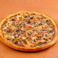 پیتزا چیکن پستو ایتالیایی