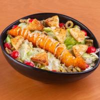 سالاد سزار سوخاری تک رول مخصوص سرآشپز