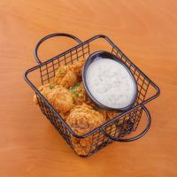 قارچ سوخاری با سس کنتاکی