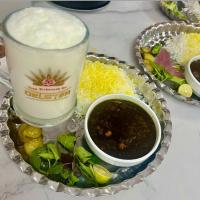 چلو خورشت قورمه سبزی