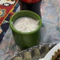 ماست چکیده و خیار