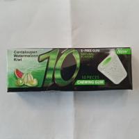 آدامس تن هندوانه طالبی و کیوی