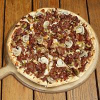 پیتزا گریل استیک ایتالیایی