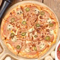 پیتزا پپرونی ایتالیایی (تند)