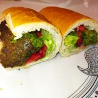 ساندویچ کوکو سبزی