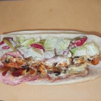 ساندویچ ژامبون گوشت تنوری