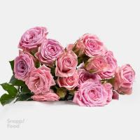 دسته گل رز مینیاتوری صورتی
