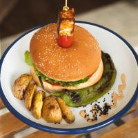 برگر مرغ مخصوص لوسن