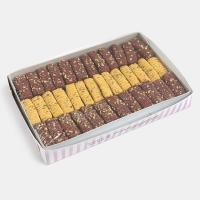 شیرینی شکری کره ای نواری مغزدار