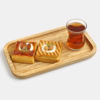 شیرینی کره ای مربعی مغز دار