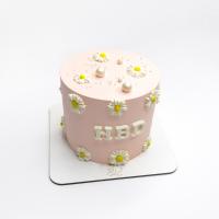 مینی کیک تولد طرح گل