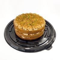 کیک خانگی سه لایه نسکافه ای