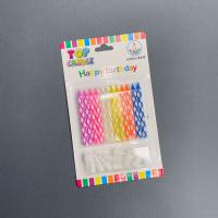 شمع تولد 12 عددی 6 رنگ