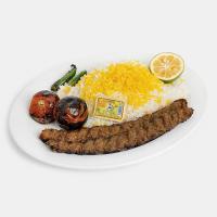 چلو کباب کوبیده