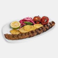 خوراک کباب لقمه زعفرانی