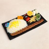 چلو کباب کوبیده معمولی