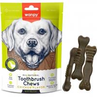 تشویقی سگ ونپی دنتال با طعم مرغ ، Wanpy Toothbrush Chews