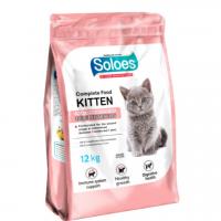 غذای خشک بچه گربه سولوز Soloes Kitten