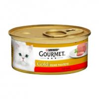 کنسرو گربه گورمت گلد (آلمانی) پته گوشت گاو gourmet gold Beef