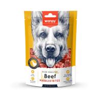 تشویقی سگ ونپی با طعم بیف تکه ای ، Wanpy Beef Marbled Bites