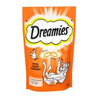تشویقی گربه دریمیز با طعم مرغ Dreamies Cat Snack with Chicken