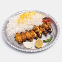 چلو کتف و بال کبابی