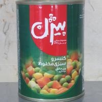 کنسرو سبزی مخلوط بیژن 380 گرم
